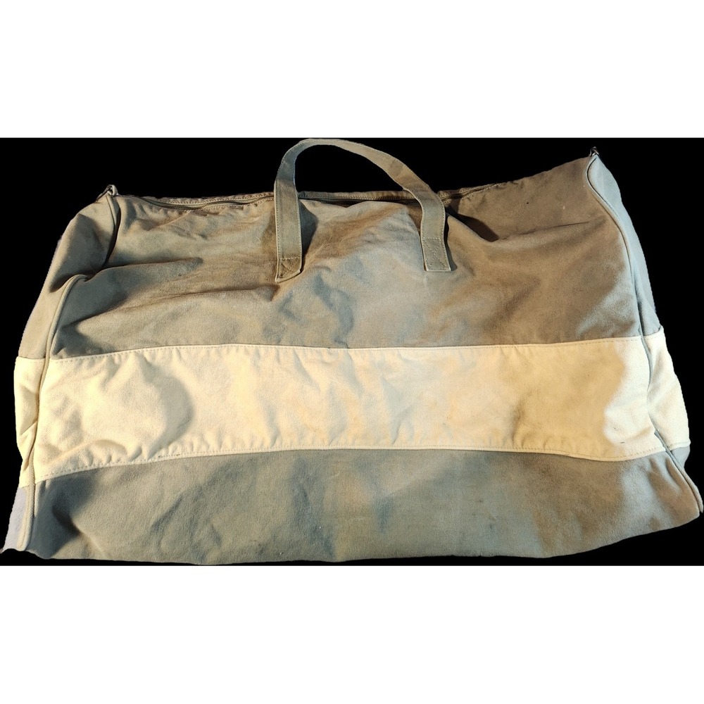 Banana Republic Safari‎ Travel Clothing Company Duffle Bag Green  Polar Vintage - Picture 2 of 9